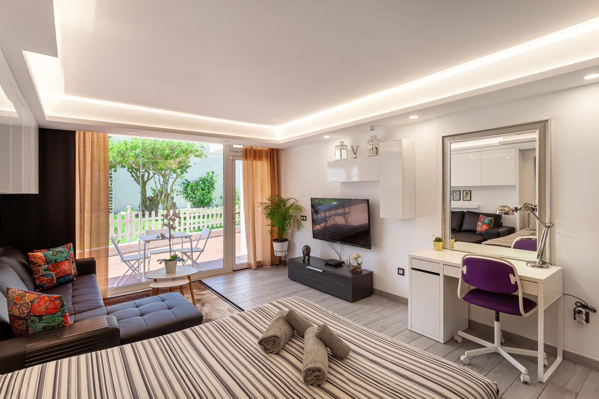 Апартаменты Modern & Elegant Loft Плайя-дель-Инглес Экстерьер фото